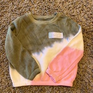 New Gap Kids Olive Tie-dye Sweatshirt 🍭